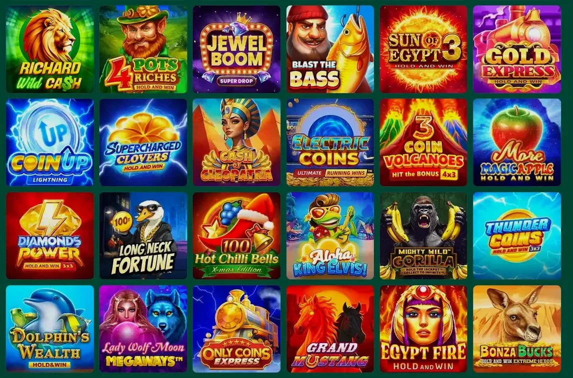 Sunnyplayer mobile App Spielauswahl